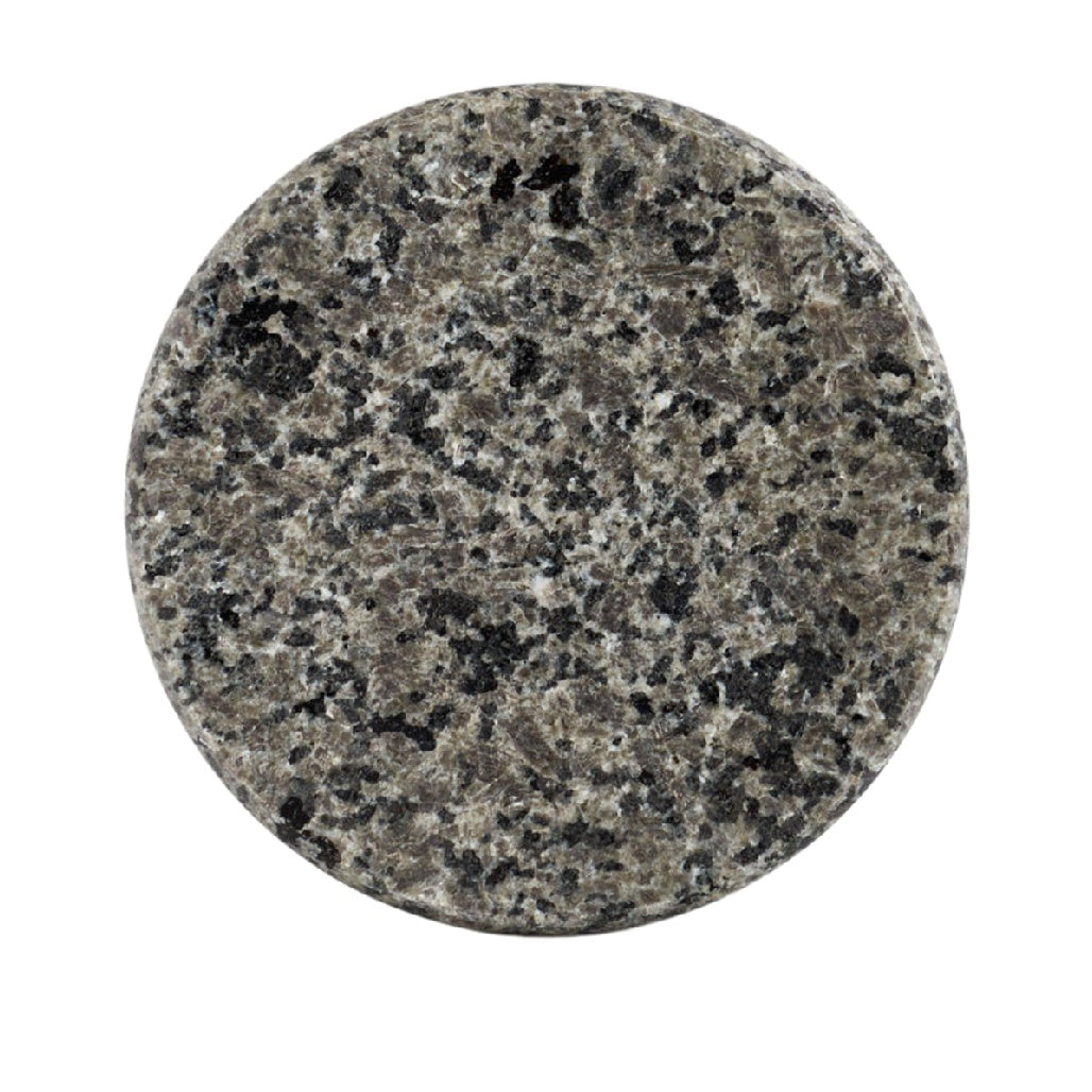 Plateau rond en pierre naturelle pour décoration intérieure - 15 x 15 x 2